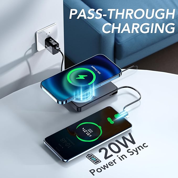 Magnetic Wireless Power Bank